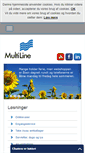 Mobile Screenshot of multiline.dk