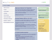 Tablet Screenshot of multiline.lu